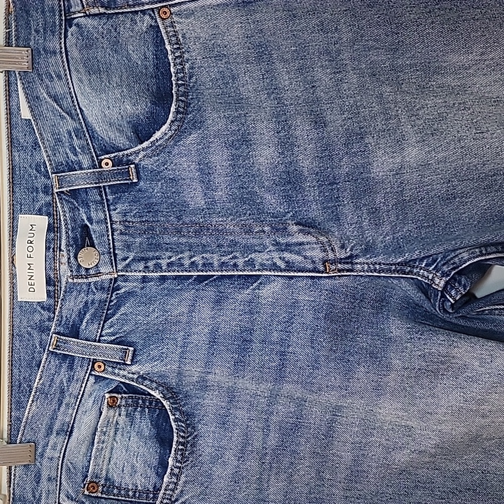 Aritzia 100% Cotton Denim Forum The '90S Iggy Lo-Rise Baggy Jeans Size 27 - Picture 6 of 16